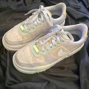 nike glow in the dark pastel shoes